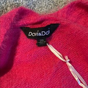Davi & Dani Women's Pink Sweater